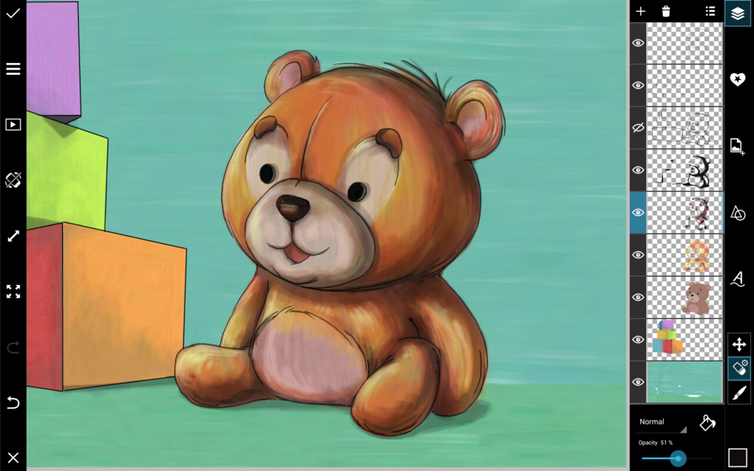 How to Draw a Teddy Bear on PicsArt - Create + Discover with PicsArt